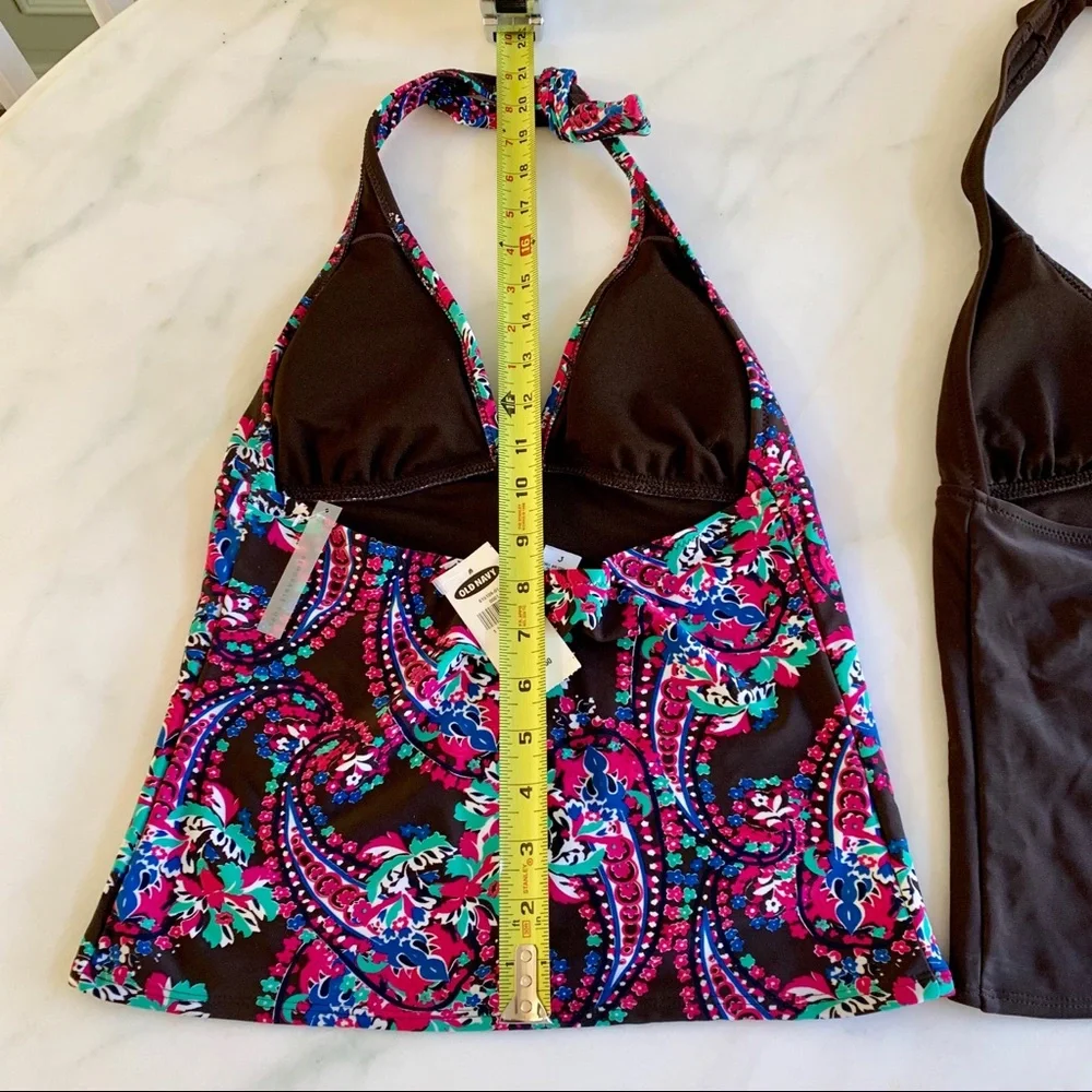 *SOLD* Set of 2 Mix & Match Old Navy Tankinis Sz S - Picture 5 of 8
